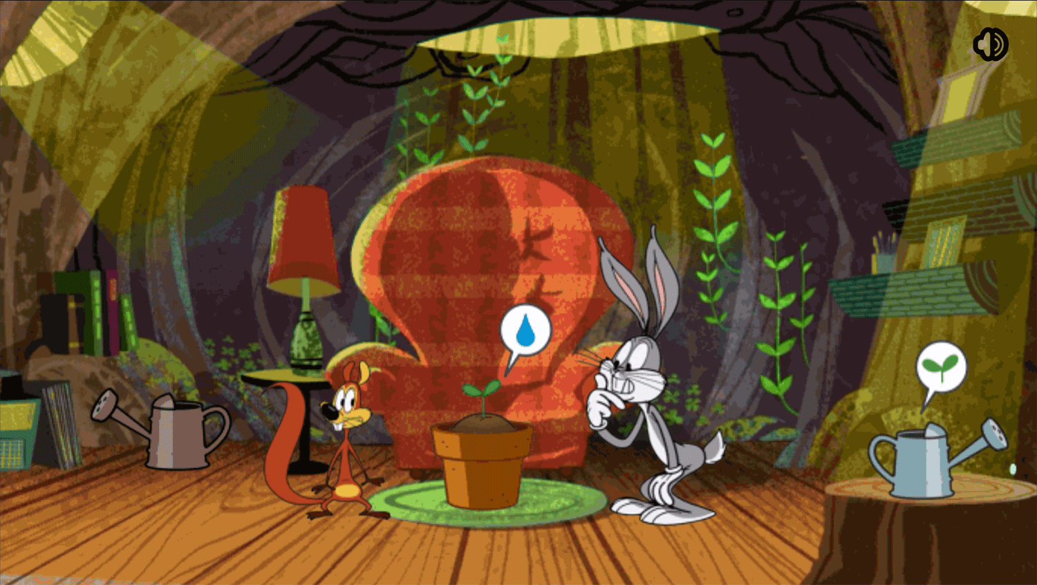 New Looney Tunes Veggie Patch How To Play Screenshot.