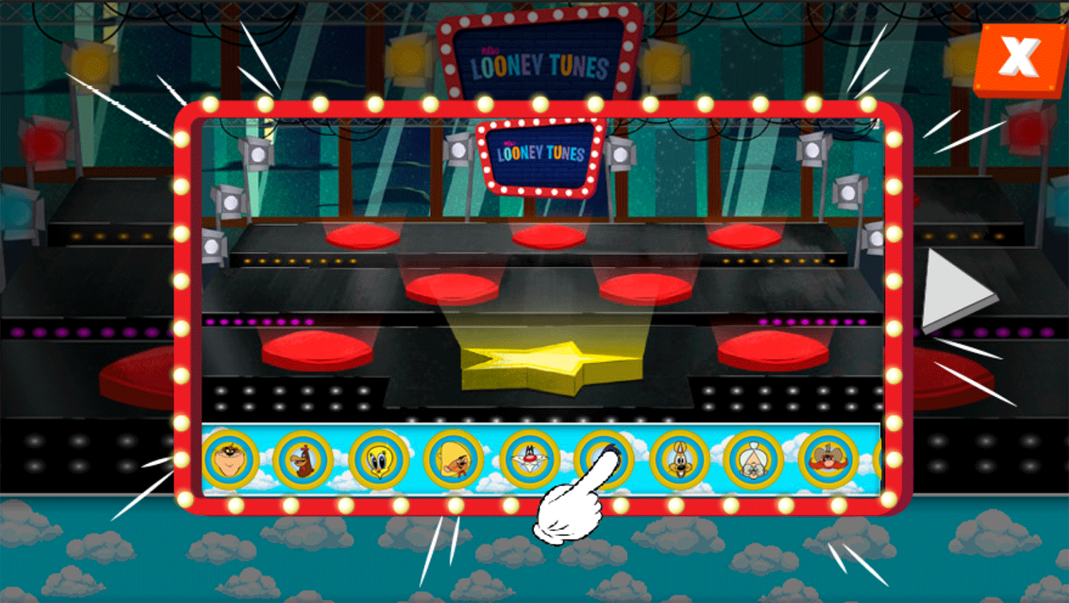 New Looney Tunes Wacky Band Game How To Play Screenshot.