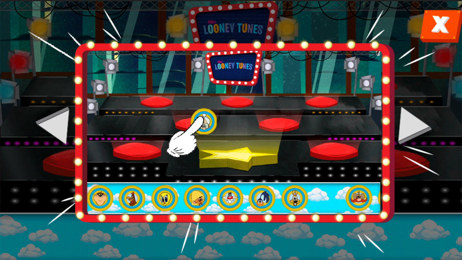 New Looney Tunes Wacky Band Game Instructions Screenshot.