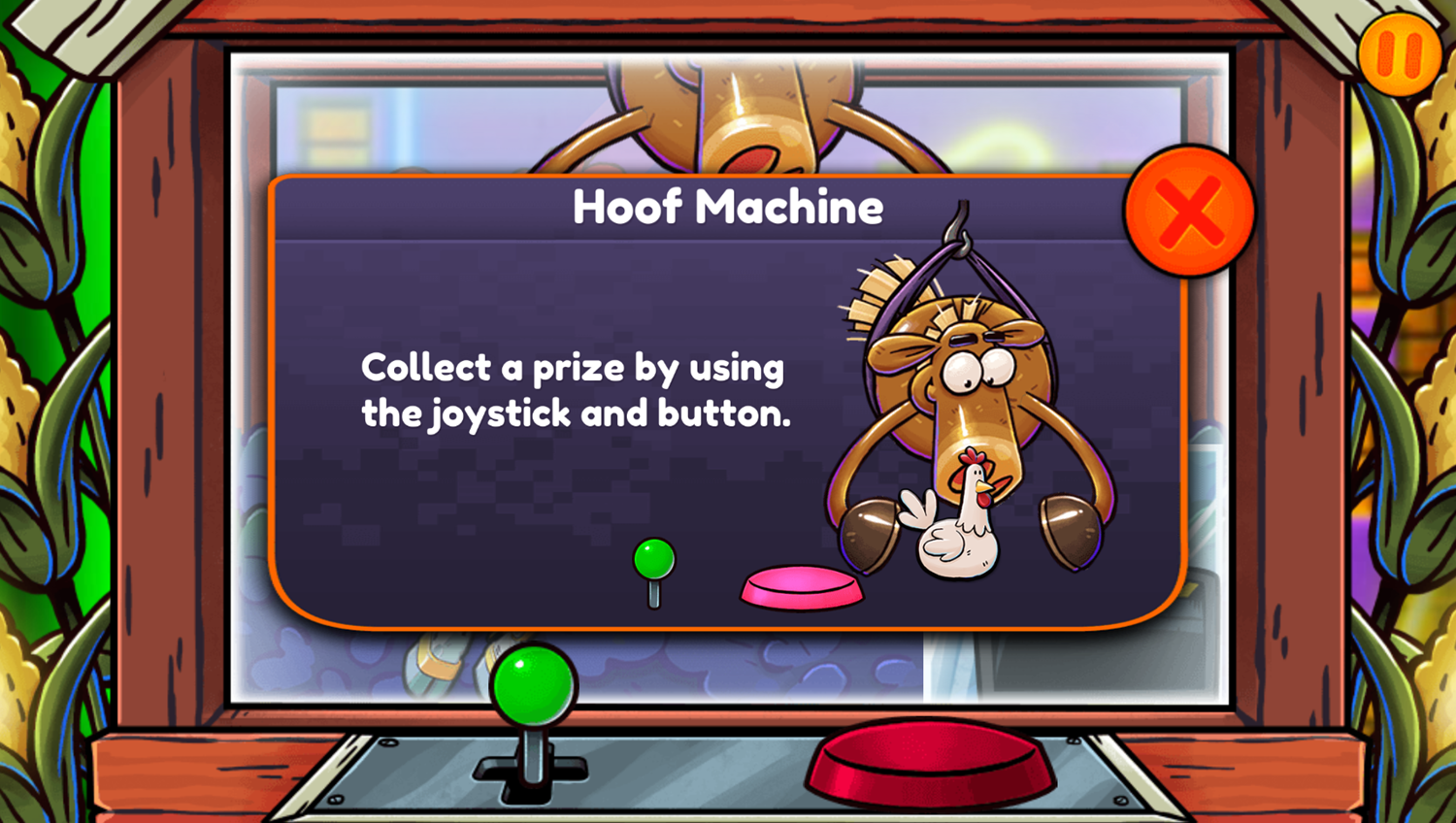 Nick Arcade Game Stage Select Hoof Machine How To Play Screenshot.