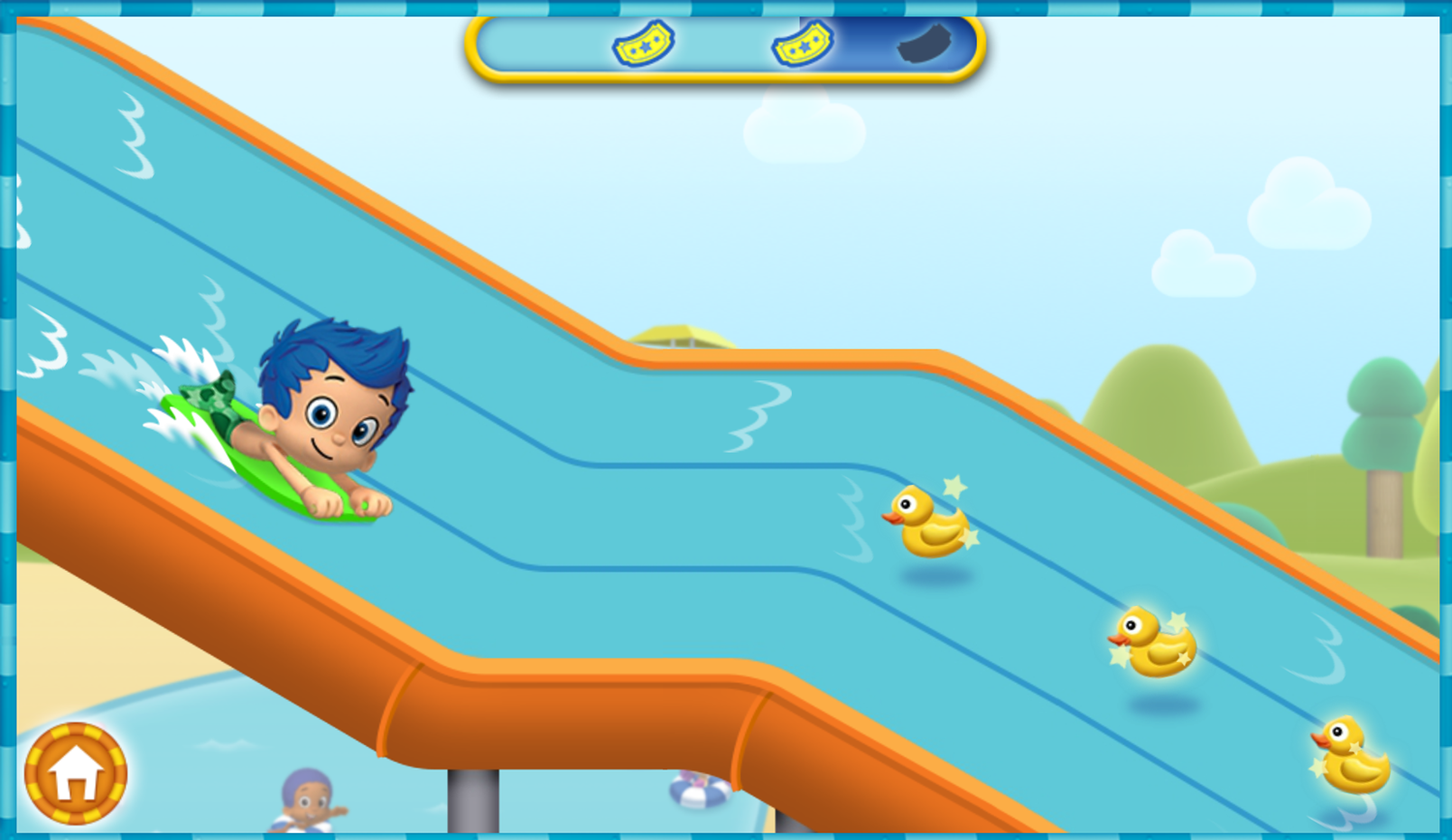 Nick Jr Water Park Bubble Guppies Gameplay Screenshot.