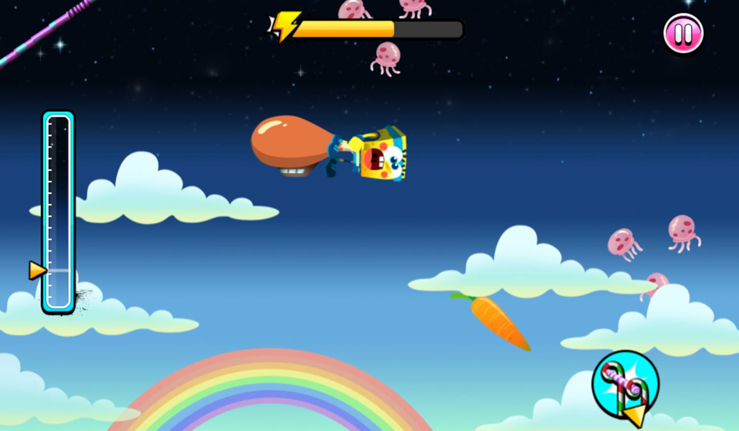 Nick Summer Sports Stars Pole Vaulting Game Play Screenshot.