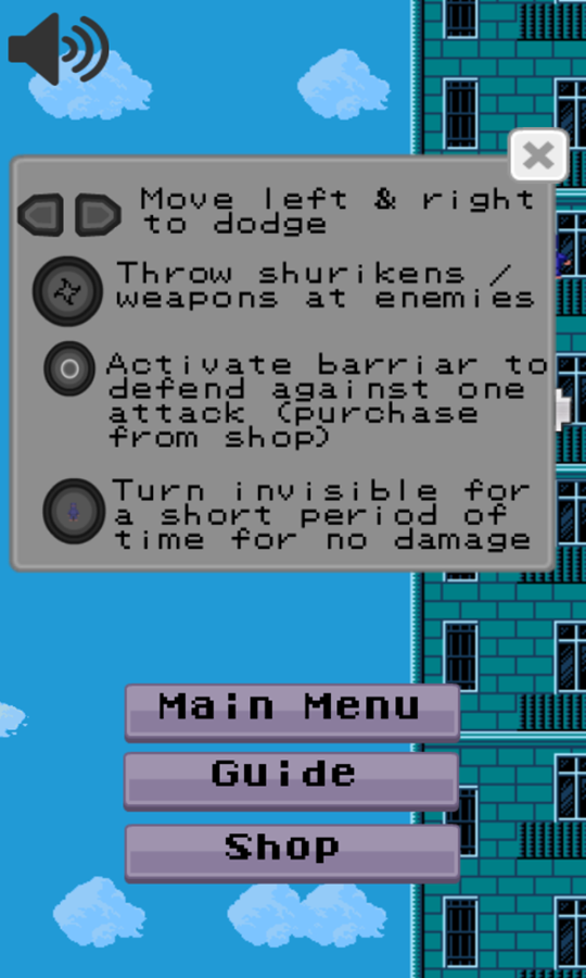 Ninja Stuntman Climb Game Guide Screenshot.