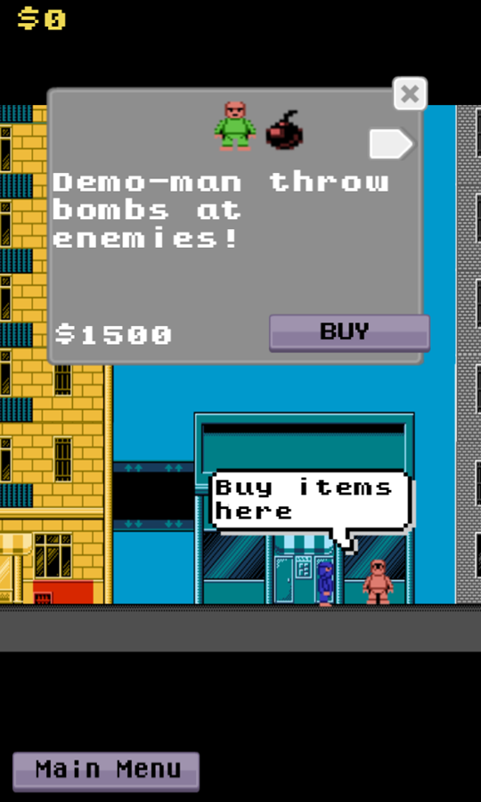 Ninja Stuntman Climb Game Shop Screenshot.