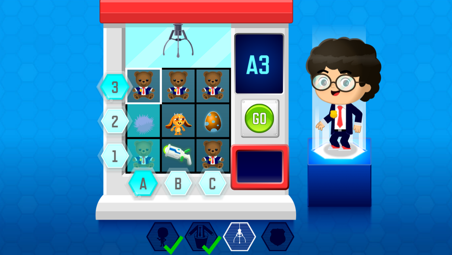 Odd Squad Agent Academy Game Accessory Select Screenshot.