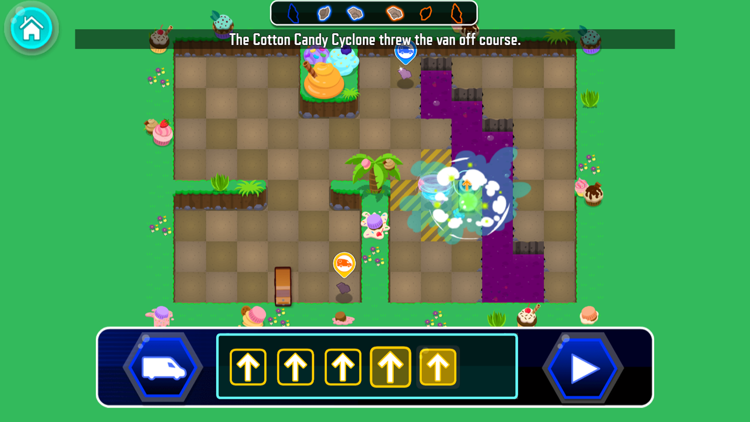 Odd Squad Artifact Adventure Game Cotton Candy Clone Screenshot.