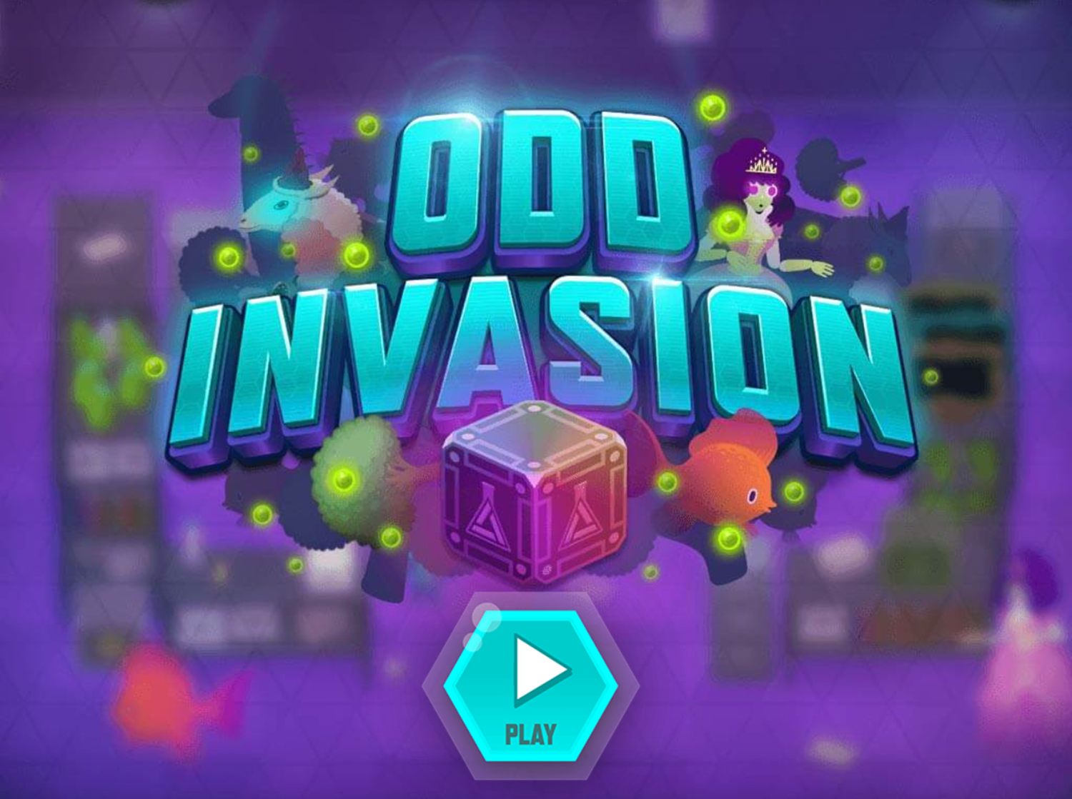 Odd Squad Odd Invasion Game Welcome Screen Screenshot.