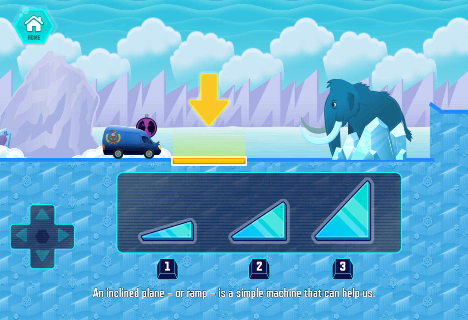 Odd Squad Oddstacle Course Game Place Ramp Screenshot.