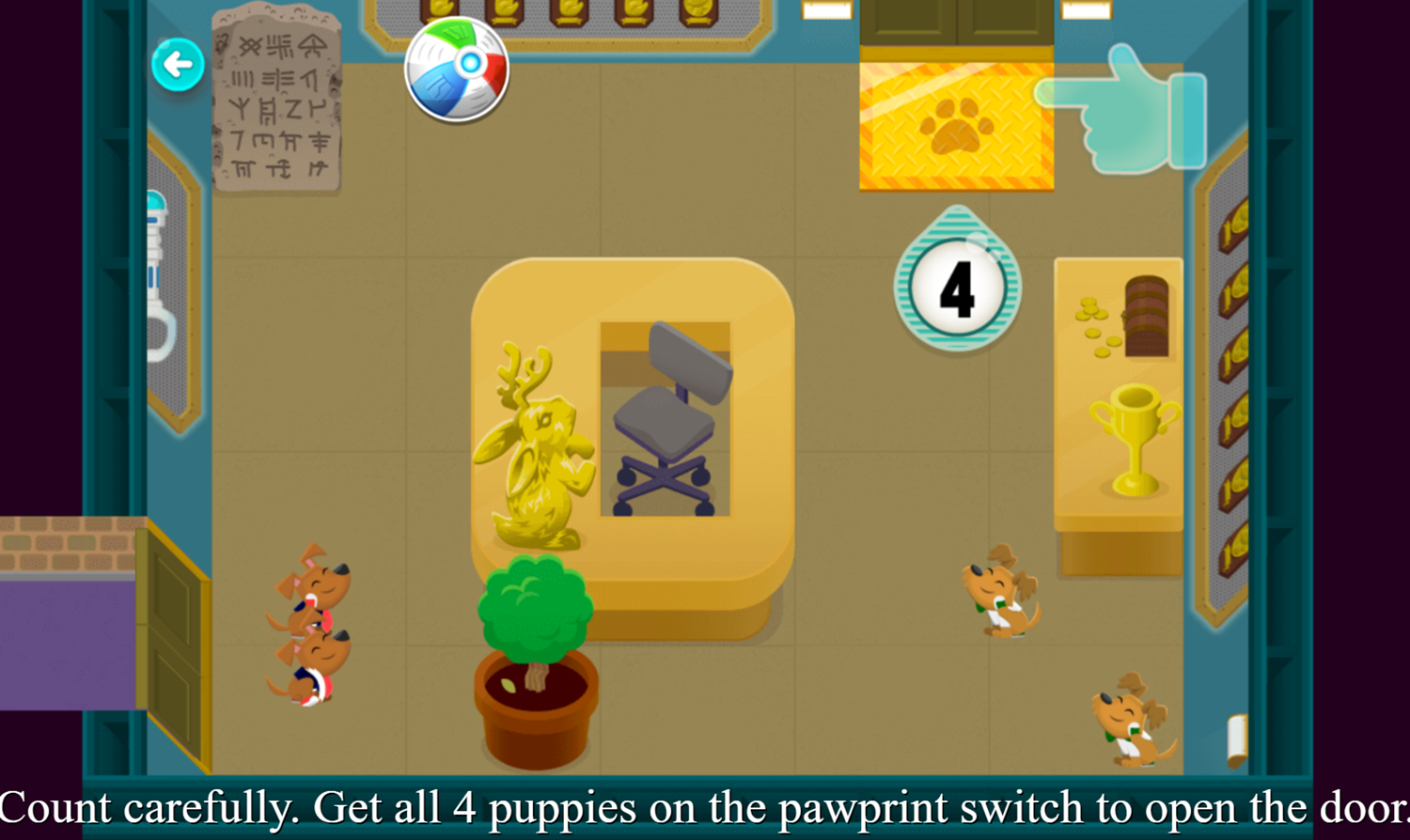 Odd Squad Puppy Quest Game Play Tips Screenshot.