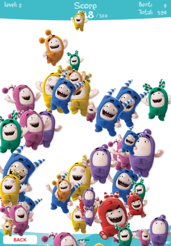 Oddbods Samebods Game Animations Screenshot.