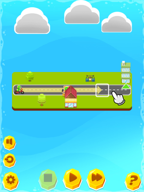 Ojek Pickup Game Stage Play Screenshot.