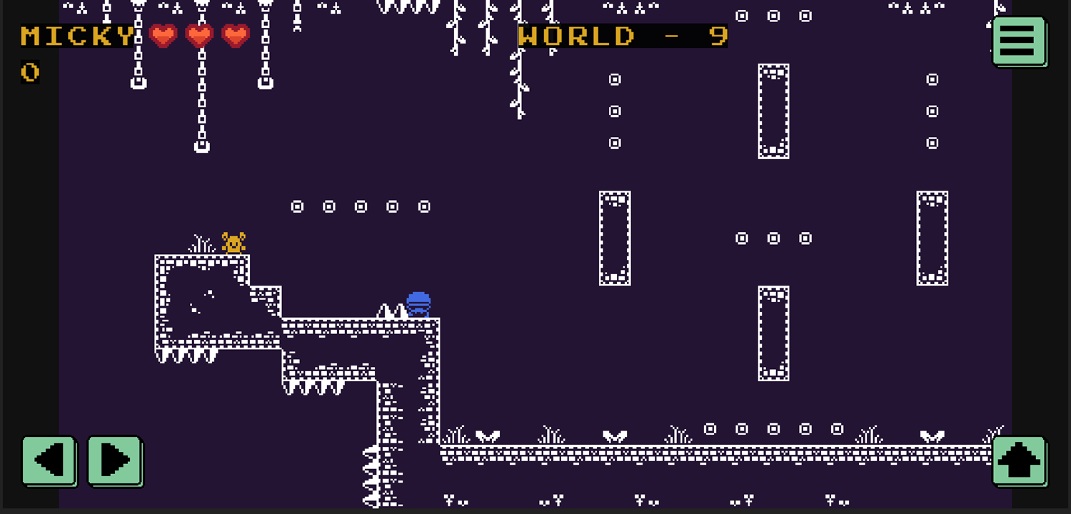 One Bit Platformer Game World 9 Screenshot.