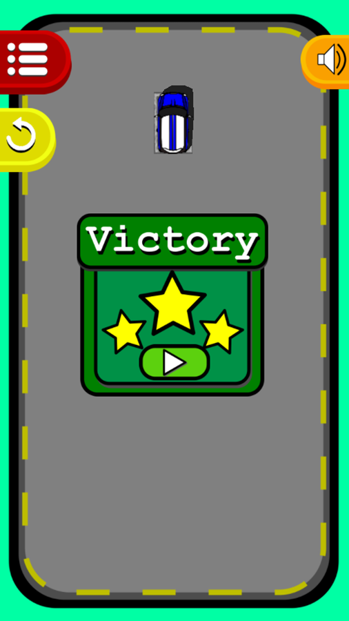 Park Master Game Level Complete Screenshot.
