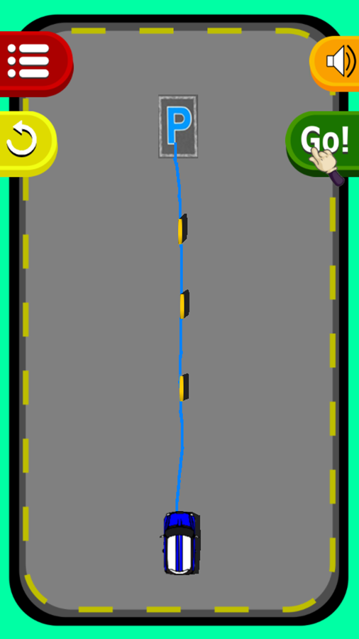 Park Master Game Level Play Screenshot.