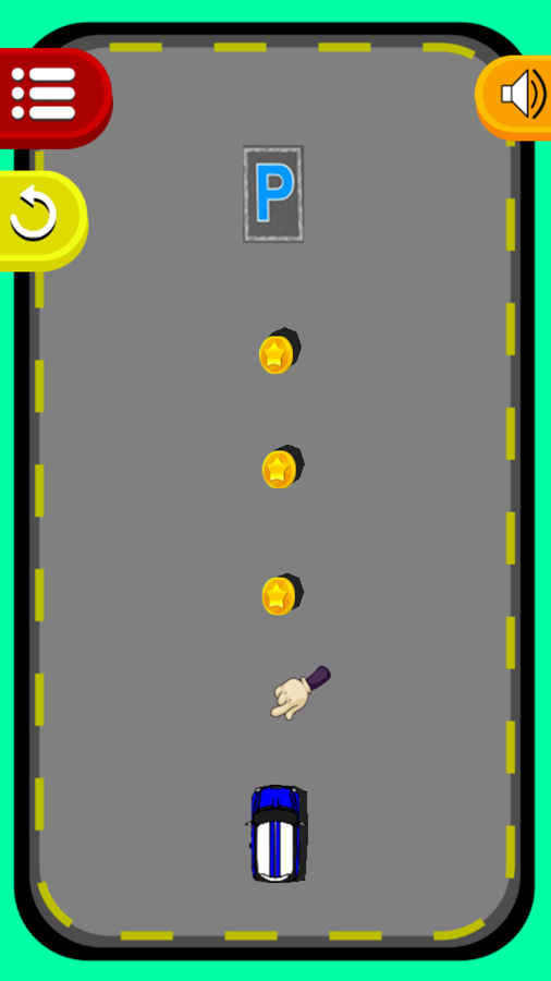 Park Master Game Level Start Screenshot.