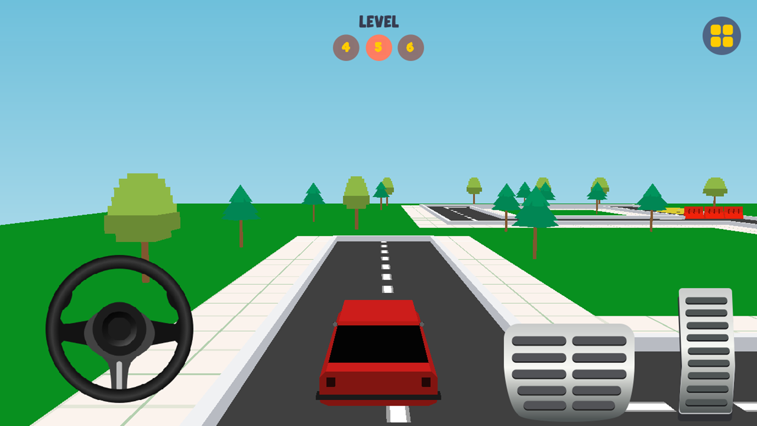 Parking Car Game Next Level Screenshot.