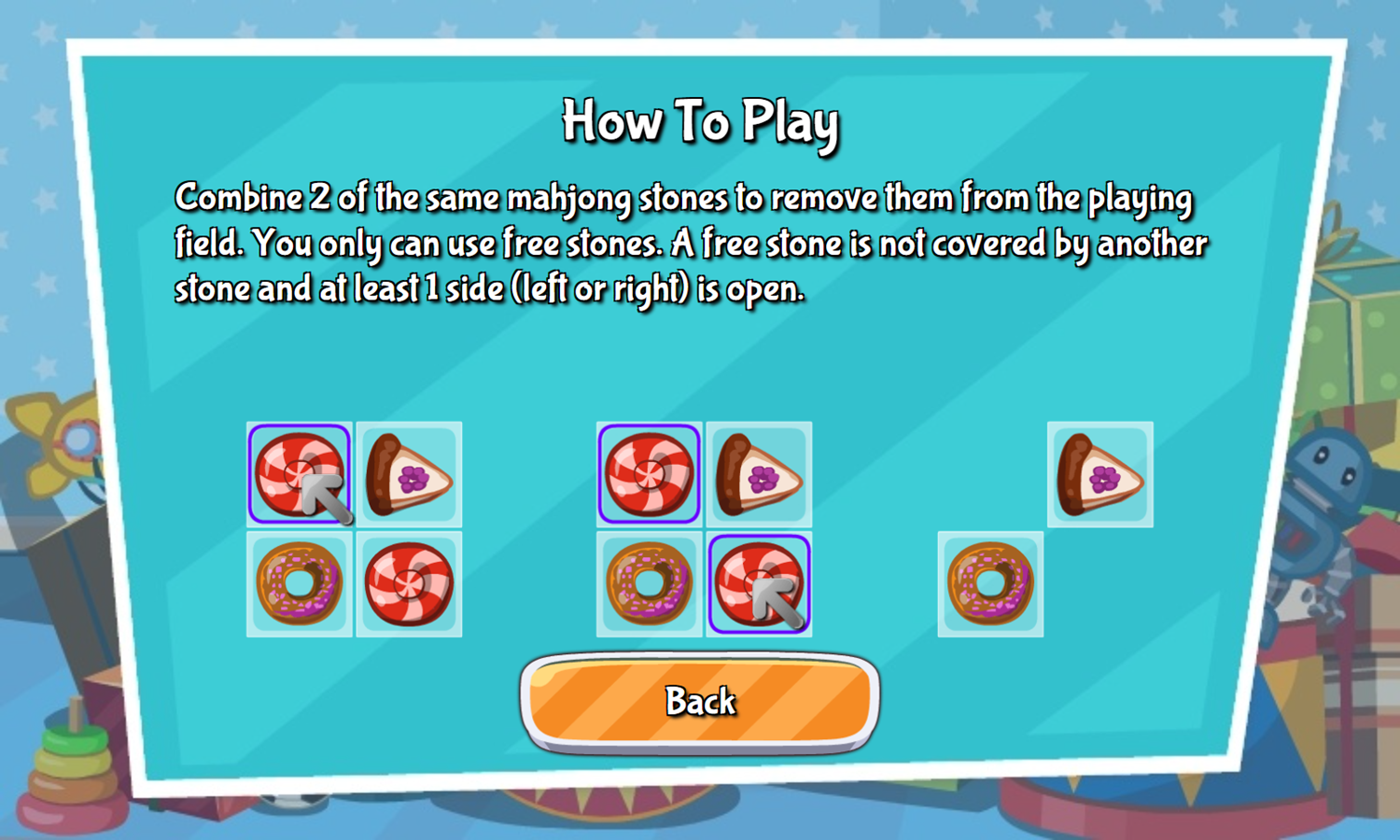 Party Jong Game How To Play Screenshot.