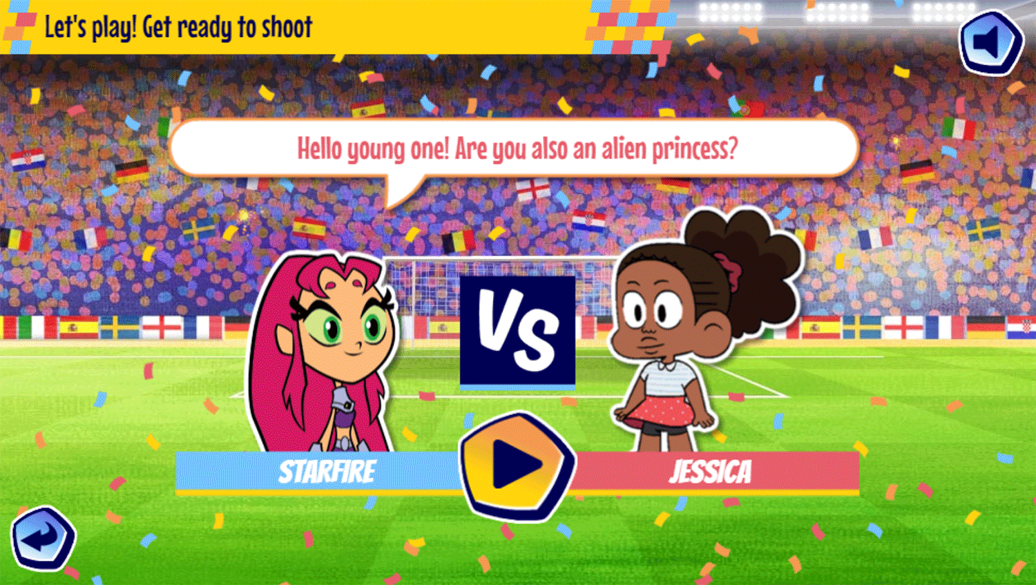 Penalty Power 2021 Game Versus Screenshot.