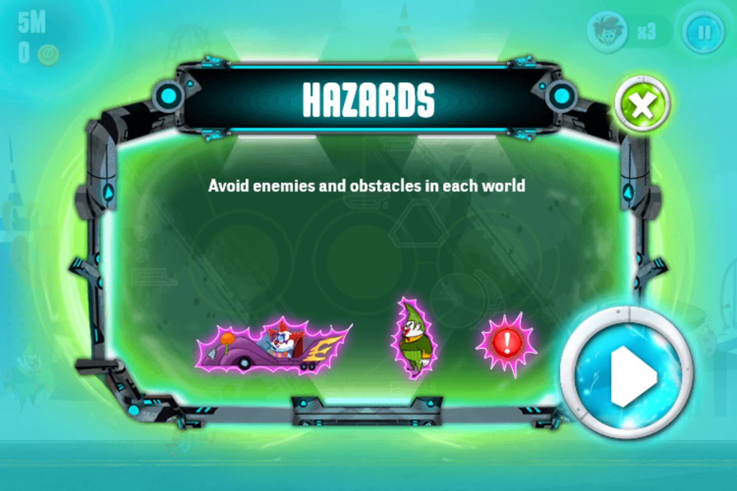 Penn Zero Part Time Hero Multiverse Mayhem Game Hazards Screenshot.