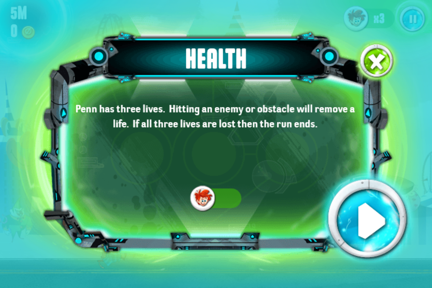 Penn Zero Part Time Hero Multiverse Mayhem Game Health Screenshot.