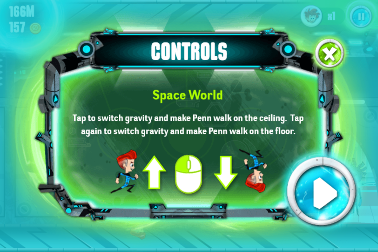 Penn Zero Part Time Hero Multiverse Mayhem Game Space World How To Play Screenshot.