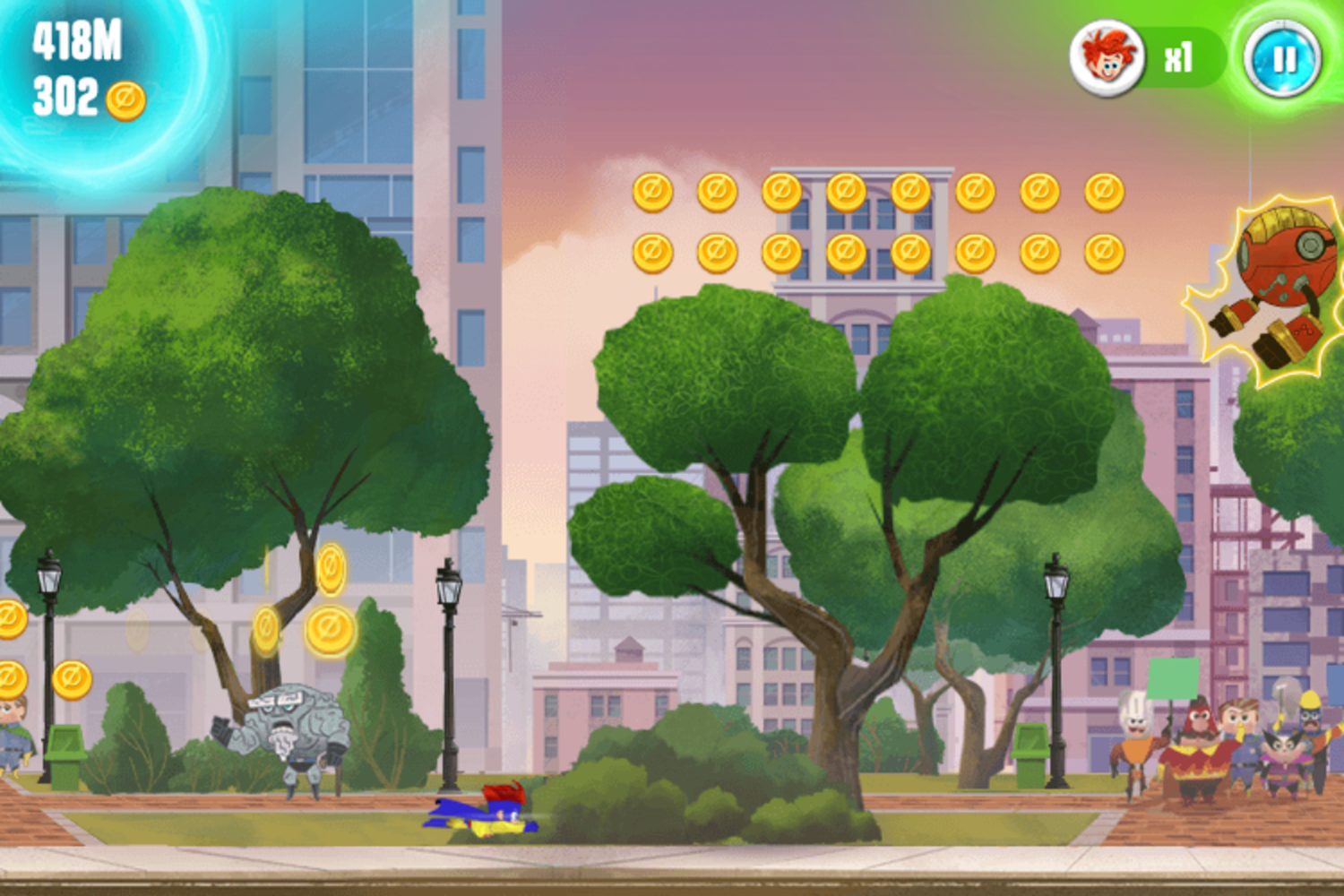 Penn Zero Part Time Hero Multiverse Mayhem Game Super Hero World Play Screenshot.