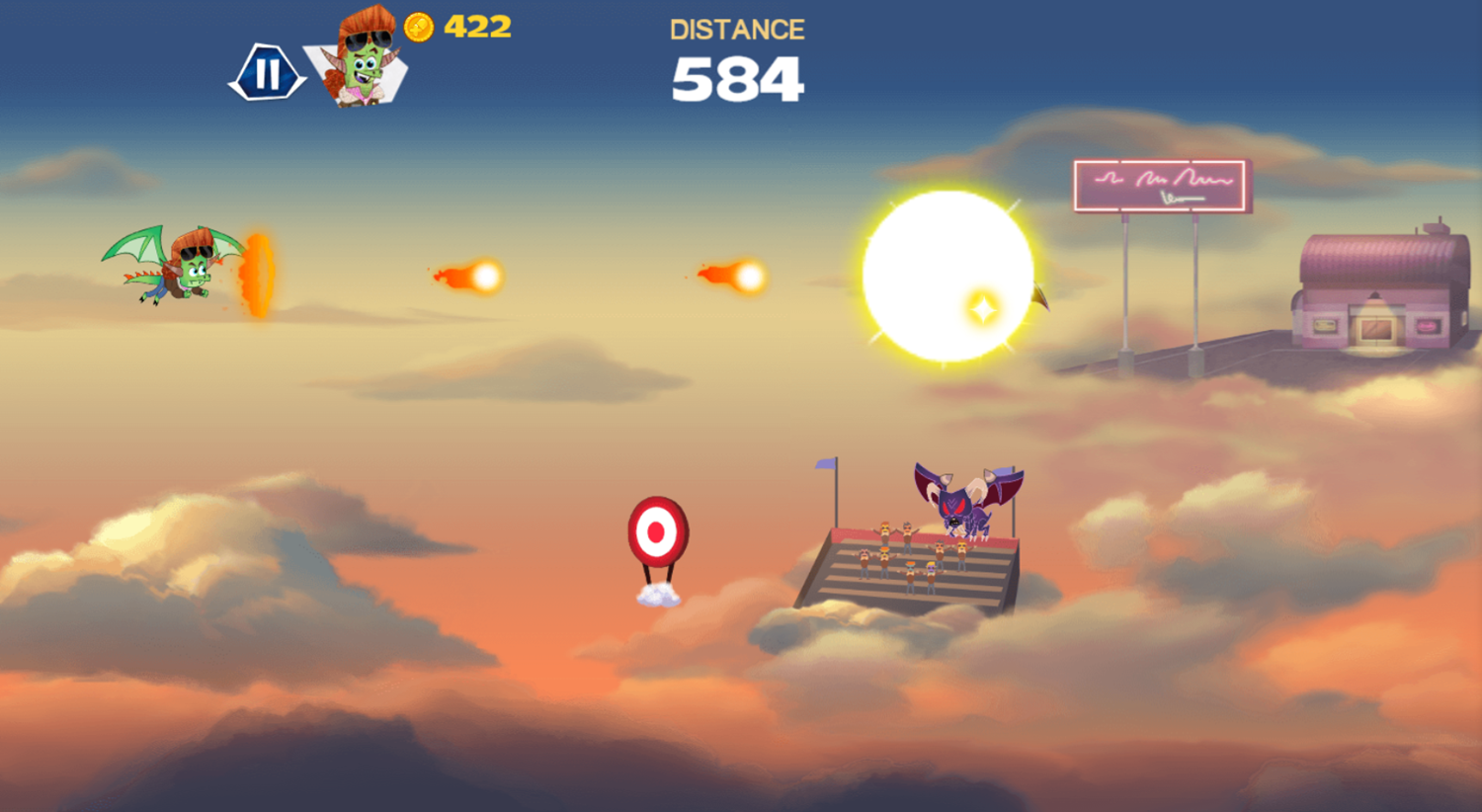 Penn Zero Part Time Hero Wingfire Academy Raid Game Play Screenshot.