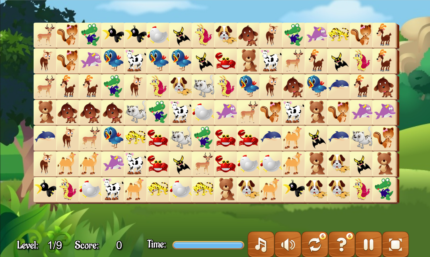 Pet Link Game Screenshot.