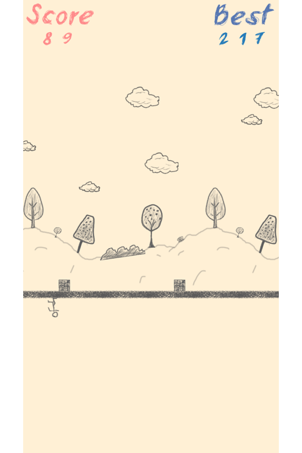 Picture Runner Game Screenshot.