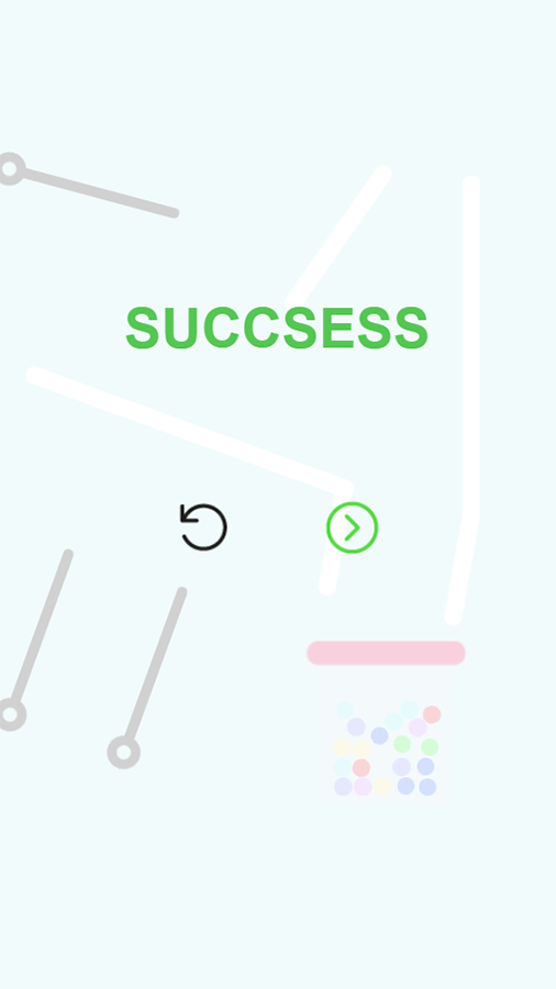 Pull Pin Level Success Screenshot.