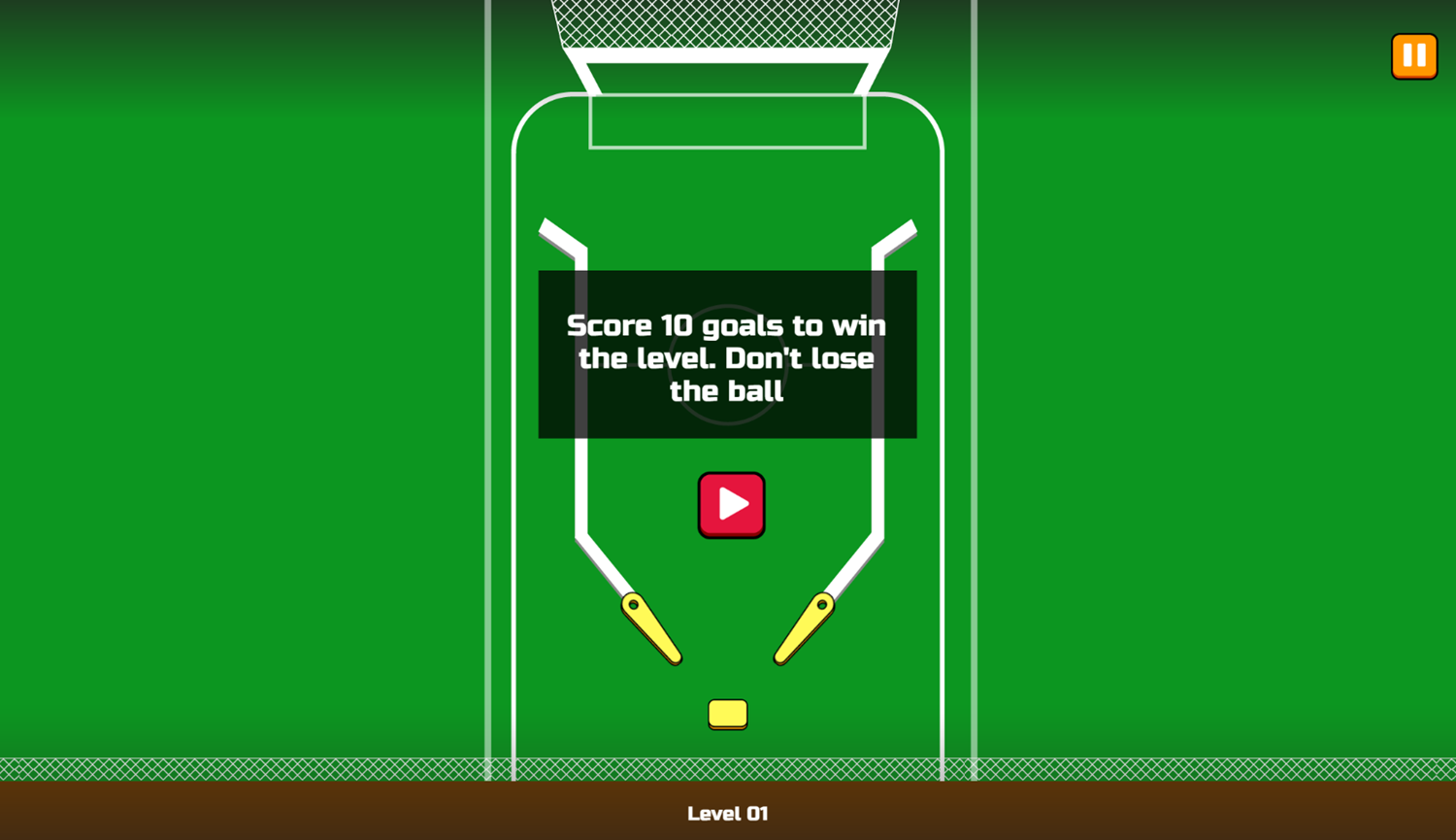 Pinball World Cup Game Goal Screenshot.