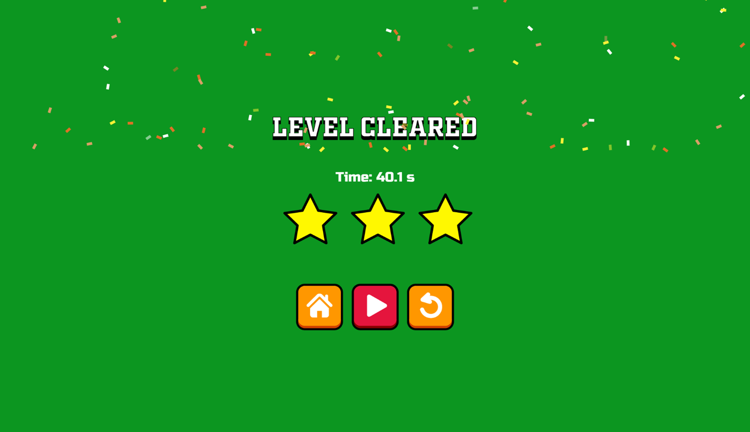 Pinball World Cup Game Level Cleared Screenshot.