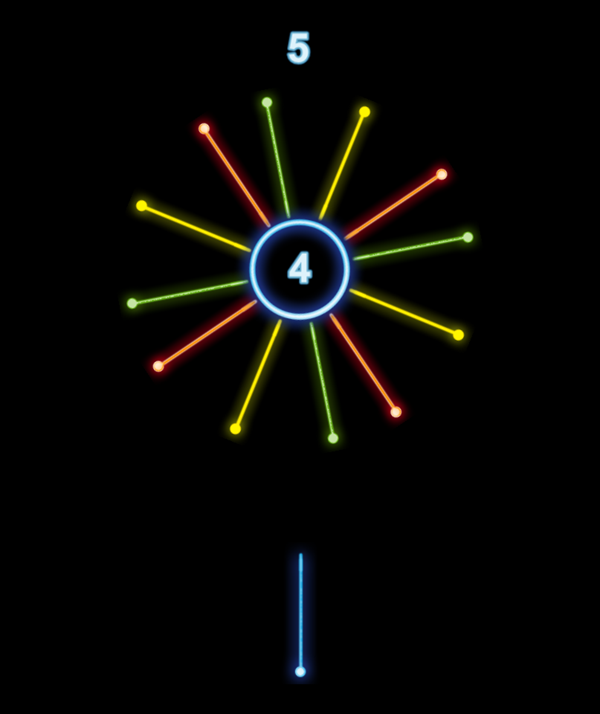 Pins Pins Game Play Screenshot.