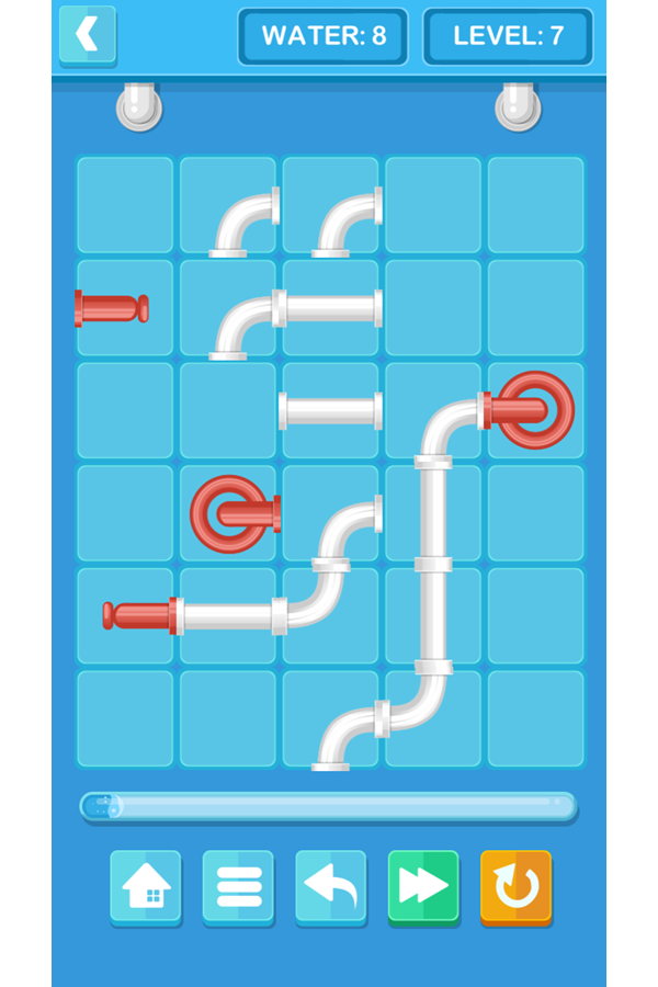 🕹️ Play Pipe Mania Game: Free Online Fluid Flow Connect the Pipes Logic ...