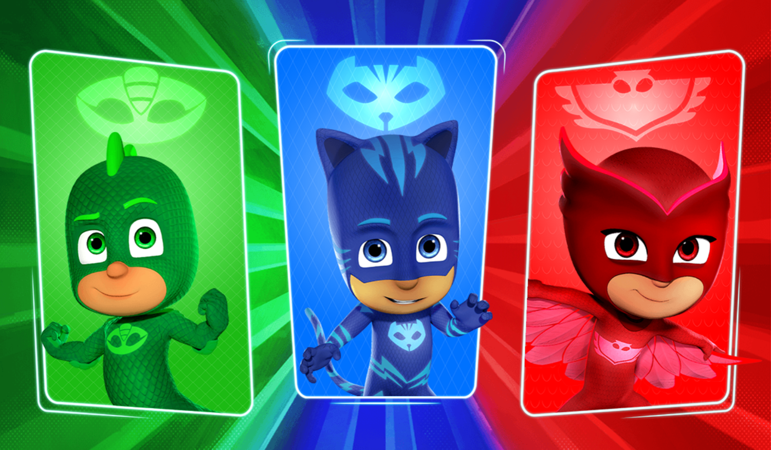 PJ Masks Howling Havoc Game Character Select Screenshot.