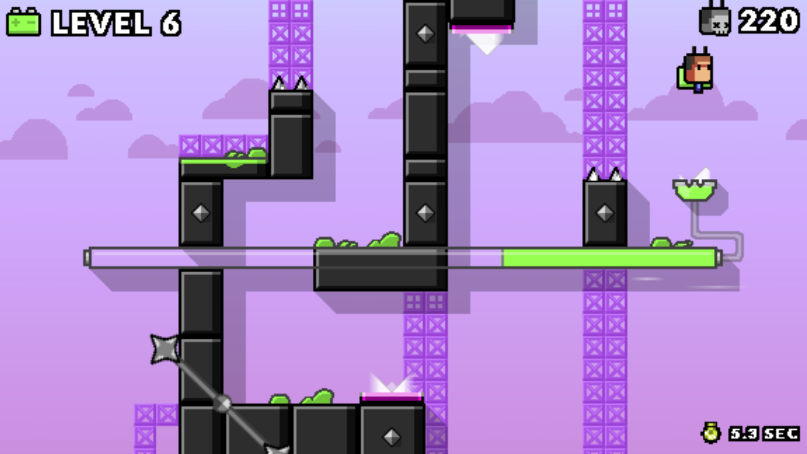 Plug Me Portals Game Level Beat Screenshot.