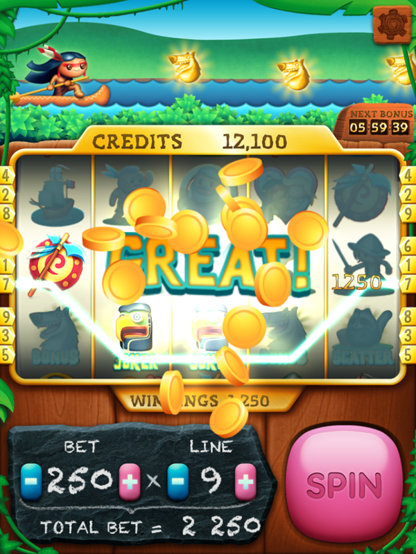 Pocahontas Slots Game  Screenshot.