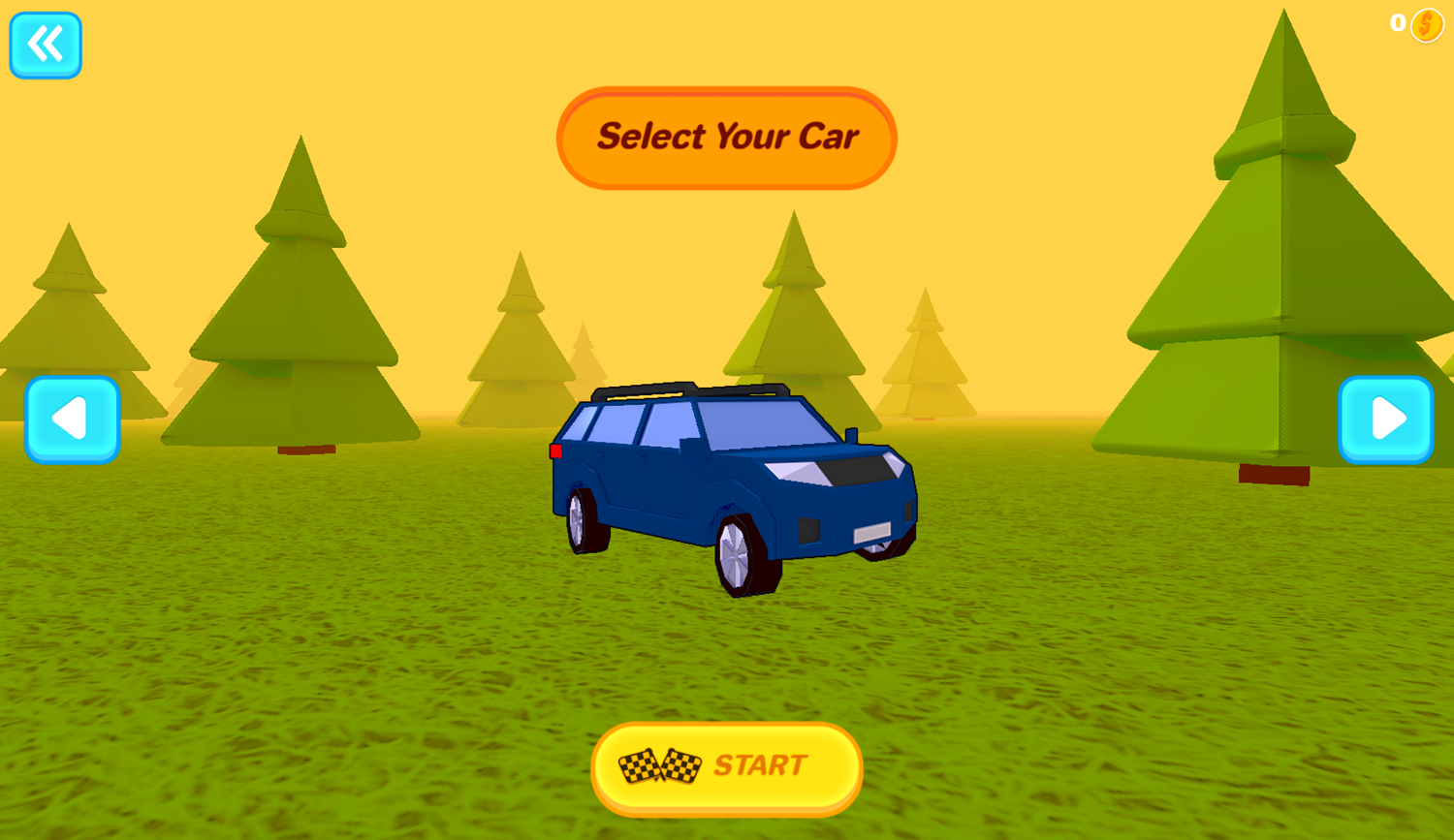 Pocket Drift Game Select Your Car Screenshot.