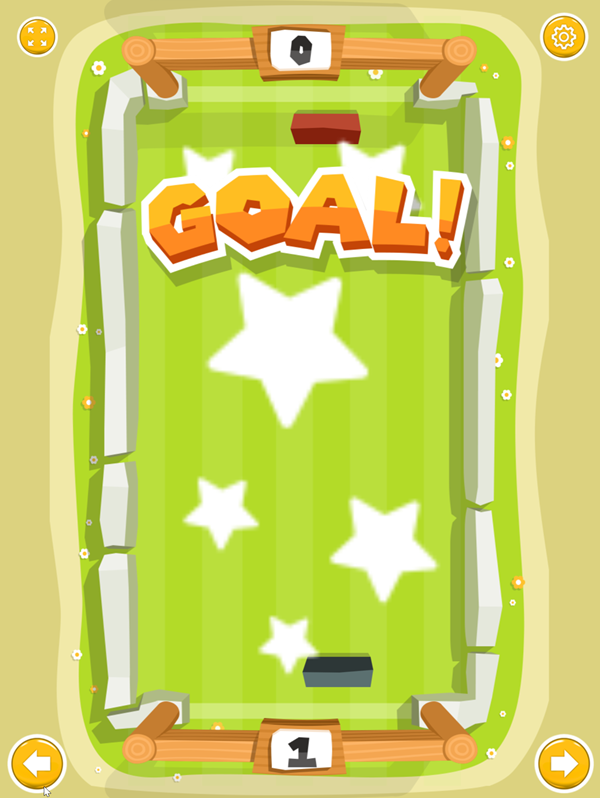 Pong Soccer Goal Screenshot.