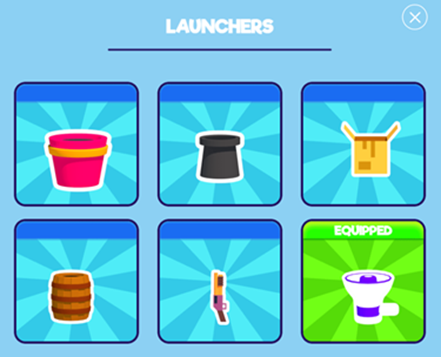 Popcorn Master Game Launchers Screen Screenshot.