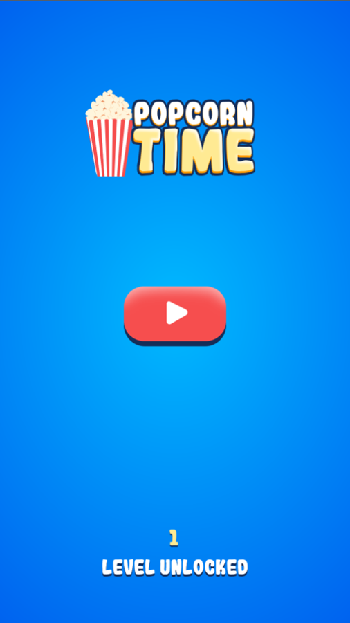 Popcorn Time Game Welcome Screen Screenshot.