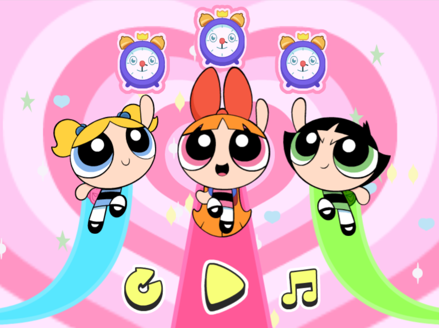 Powerpuff Girls Morning Mayhem Level Beat Screenshot.