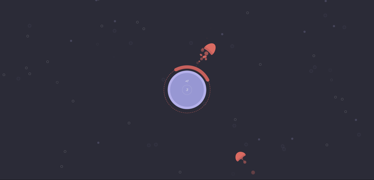 Protect Circle Game Screenshot.