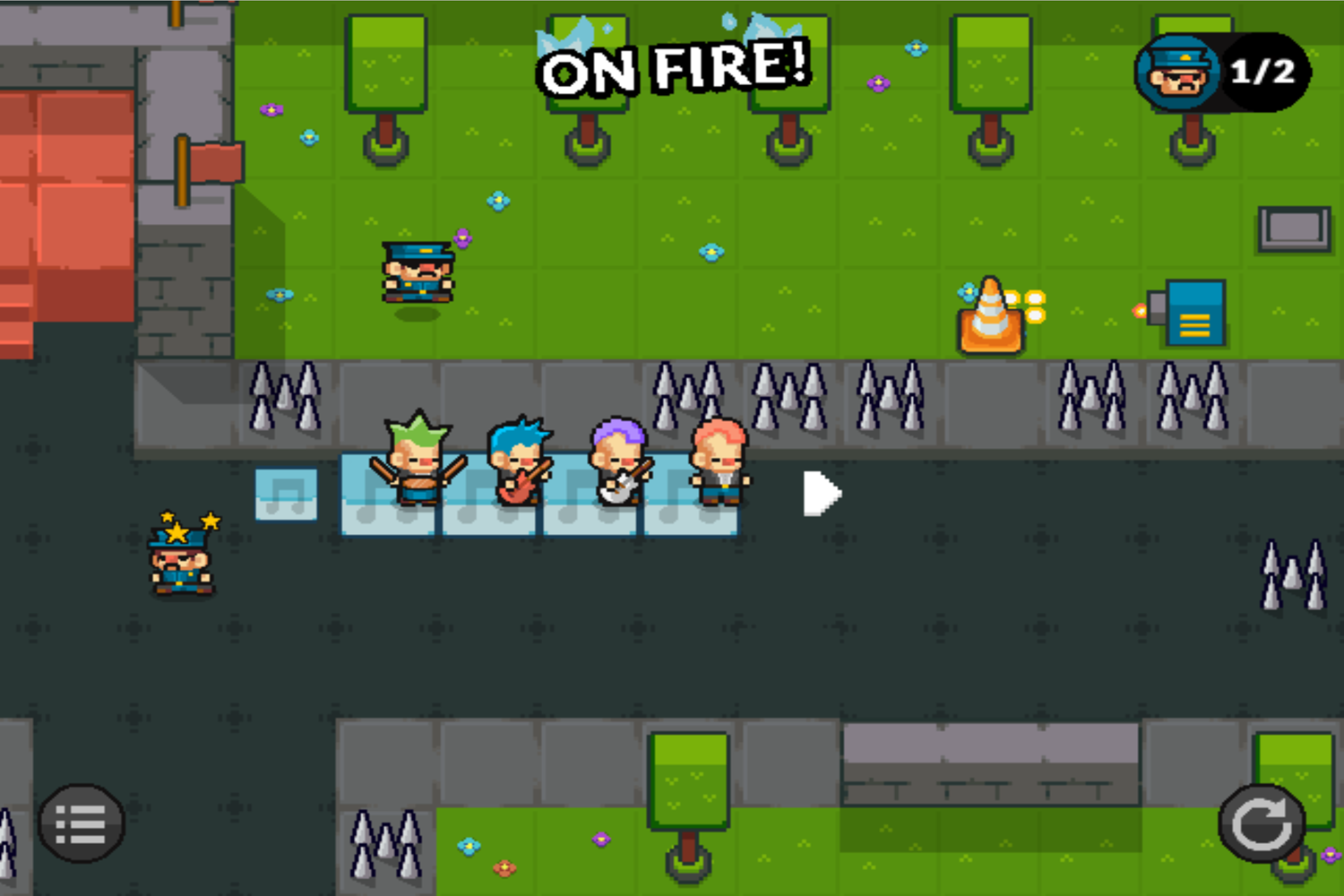 PunkRow Game Screenshot.