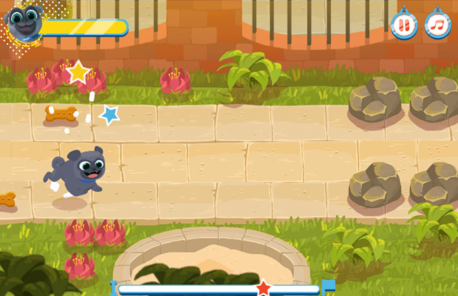 Puppy Dog Pals Game Play Screenshot.