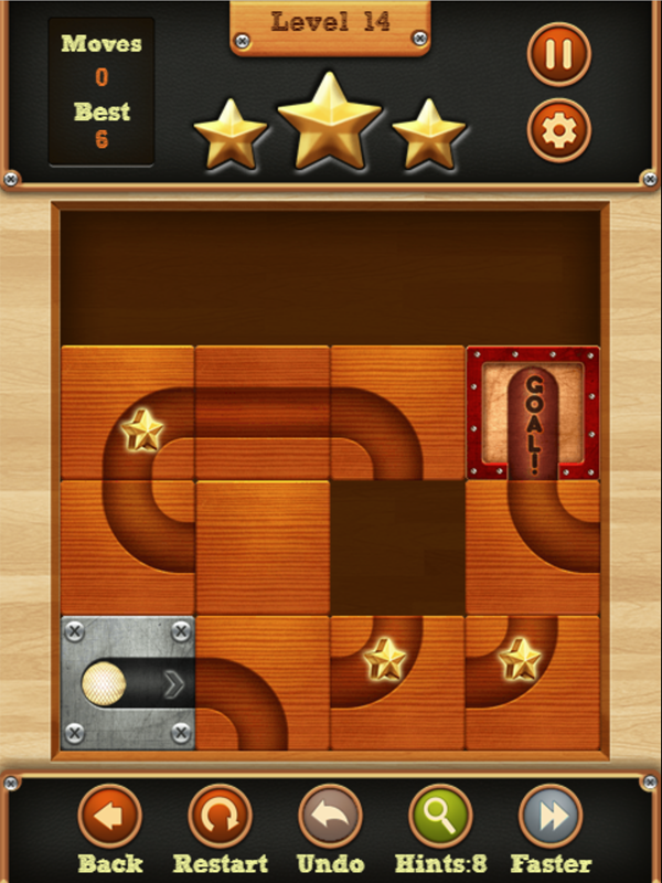 Puzzle Ball Game Screenshot.