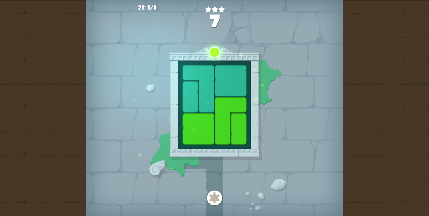 Puzzle Blocks Ancient Greece Level Complete Screenshot.