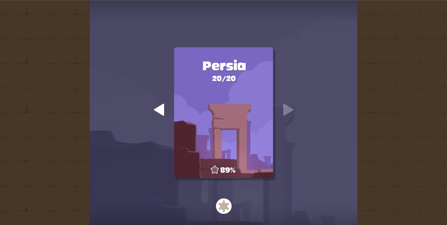 Puzzle Blocks Ancient Persia Screenshot.