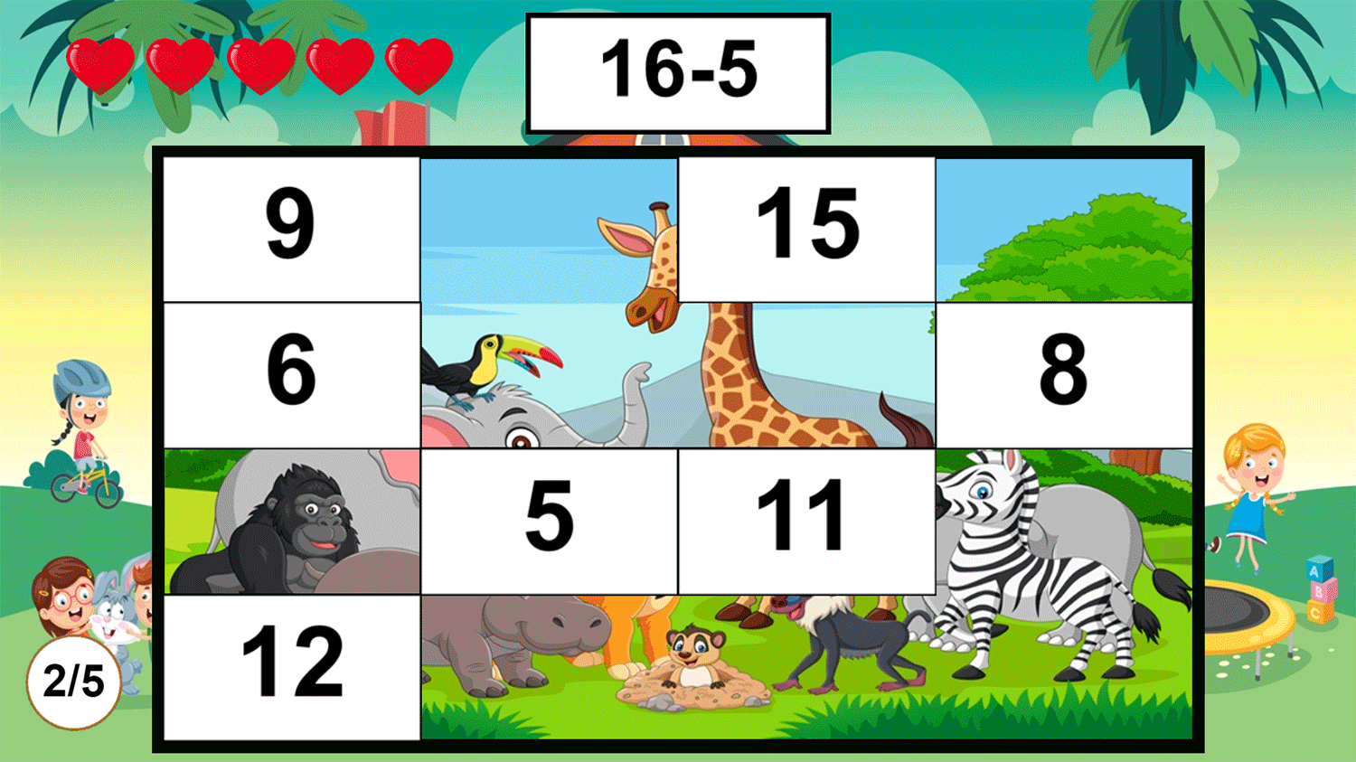 Puzzle Math Game Screenshots.