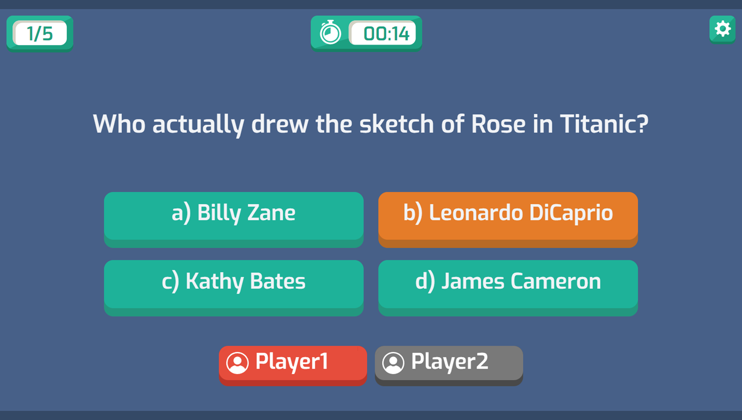 Quiz Game Vs Game Answer Screenshot.
